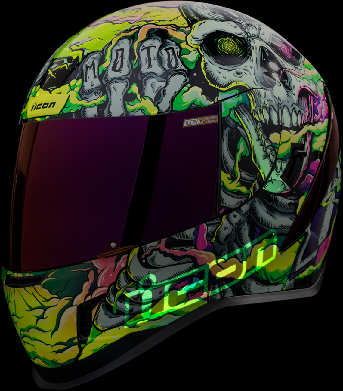 ICON Airform Helmet - Hippy Dippy - Purple - XL 0101-16028