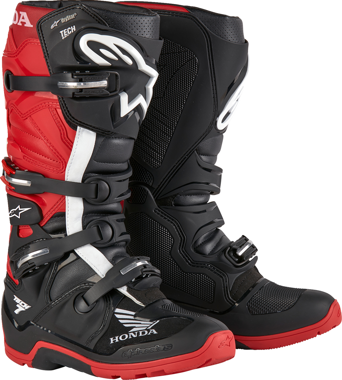 ALPINESTARS Tech 7 Enduro Drystar Boots - Black/Red - US 8 2012723-1303-8