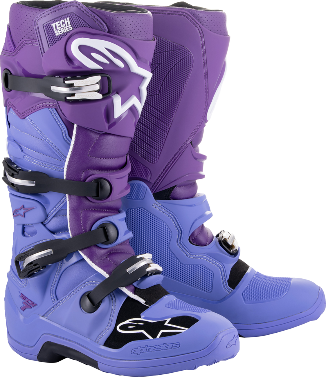 ALPINESTARS Tech 7 Boots - Purple/White - US 9 2012014-334-9