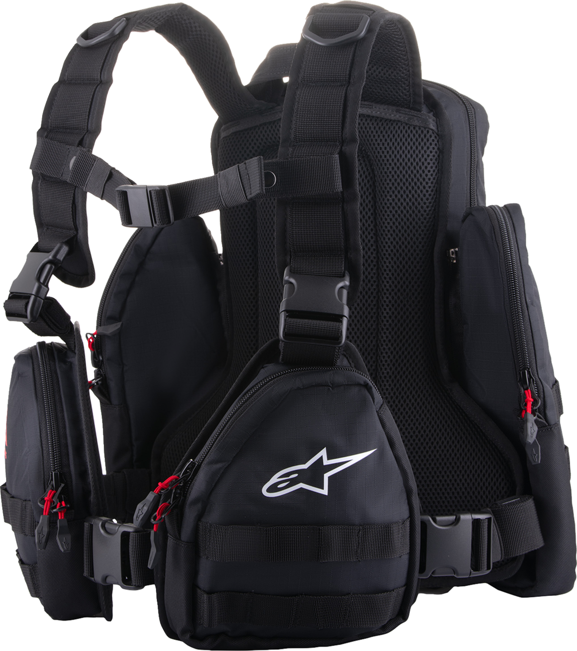 Sac à Dos Tactique Alpinestars Techdura - Noir Et Blanc - Taille Unique