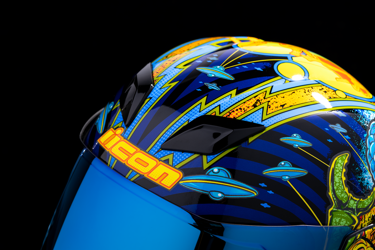 ICON Airflite Helmet - Bugoid Blitz - Blue - 2XL 0101-15551