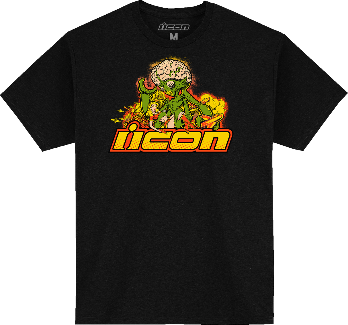 ICON Bugoid Blitz T-Shirt - Black - Medium 303023652
