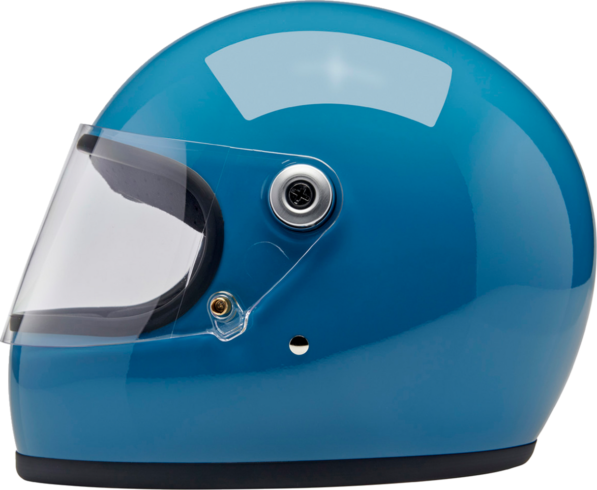 BILTWELL Gringo S Helmet - Gloss Dove Blue - Large 1003-165-504