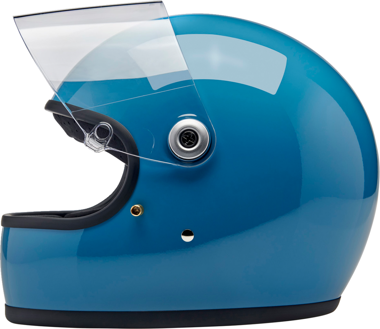 BILTWELL Gringo S Helmet - Gloss Dove Blue - Large 1003-165-504