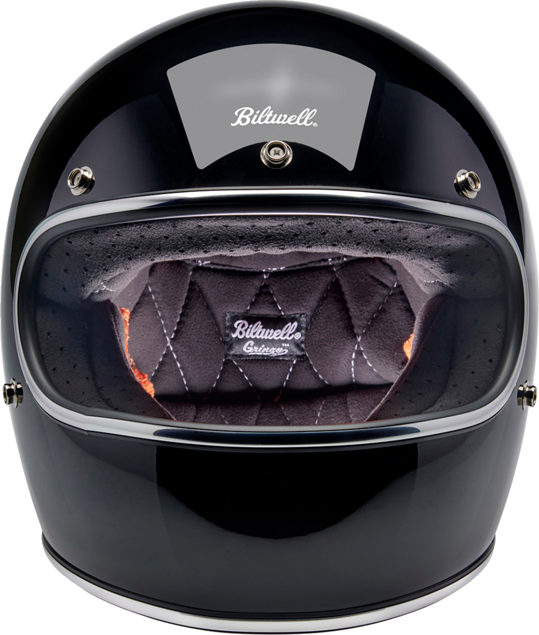 BILTWELL Gringo S Helmet - Gloss Black - Large 1003-101-504