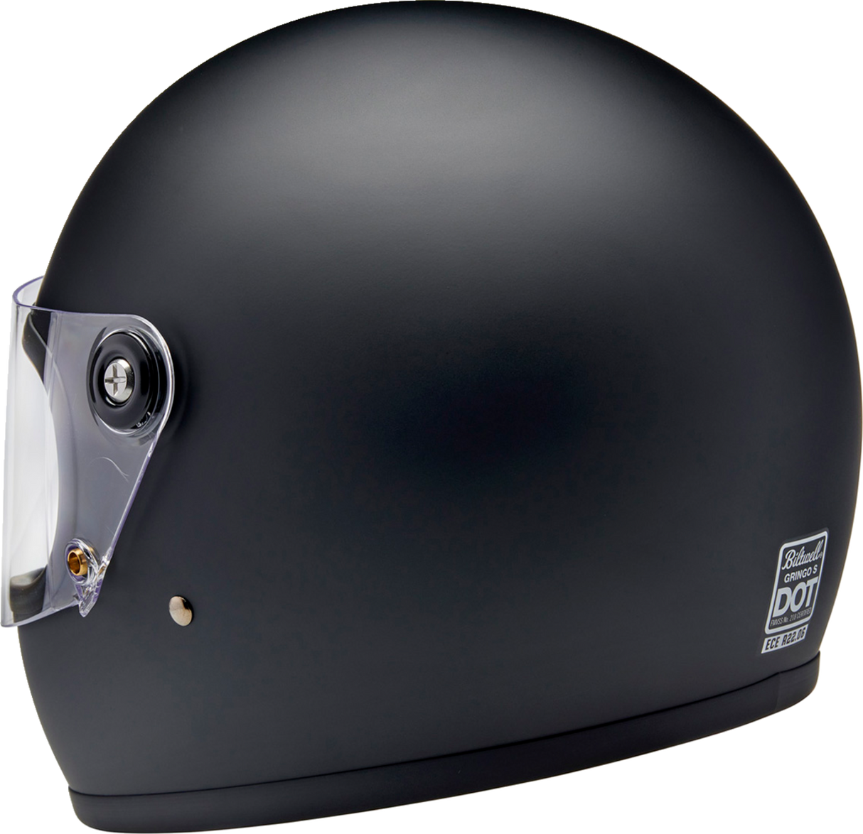 BILTWELL Gringo S Helmet - Flat Black - Large 1003-201-504