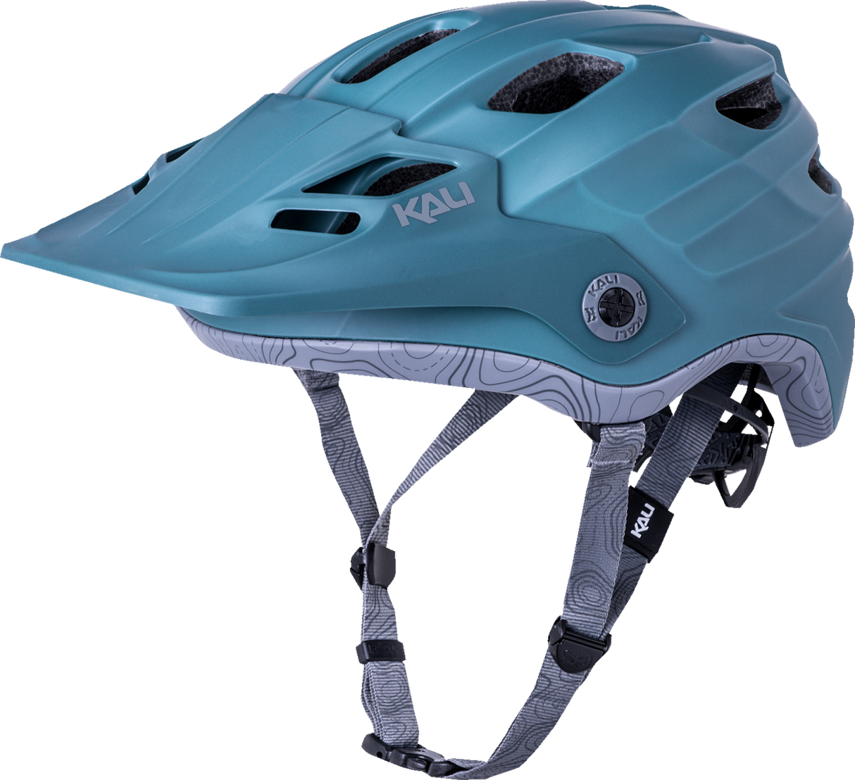 KALI Maya 3.0 Helmet - Solid - Matte Moss/Silver - S/M 0220421136