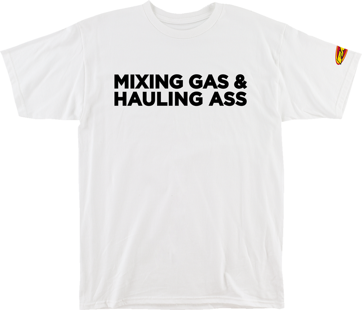 FMF Gass T-Shirt - White - Large FA21118915WHTLG