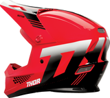 THOR Sector 2 Helmet - Carve - Red/White - Large 0110-8108