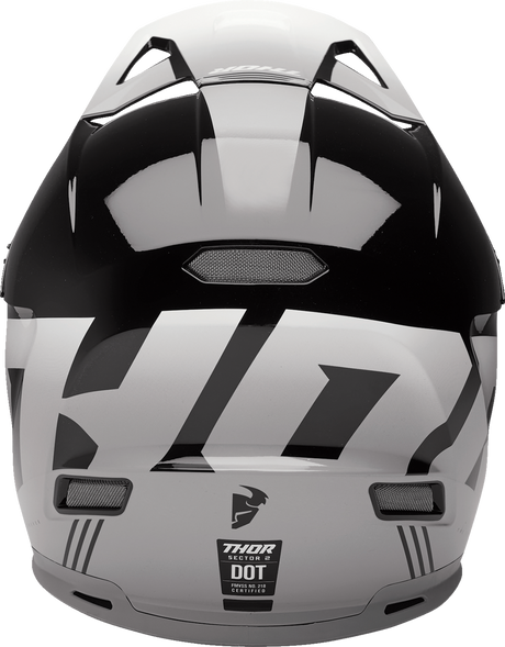 THOR Sector 2 Helmet - Carve - Black/White - Small 0110-8114