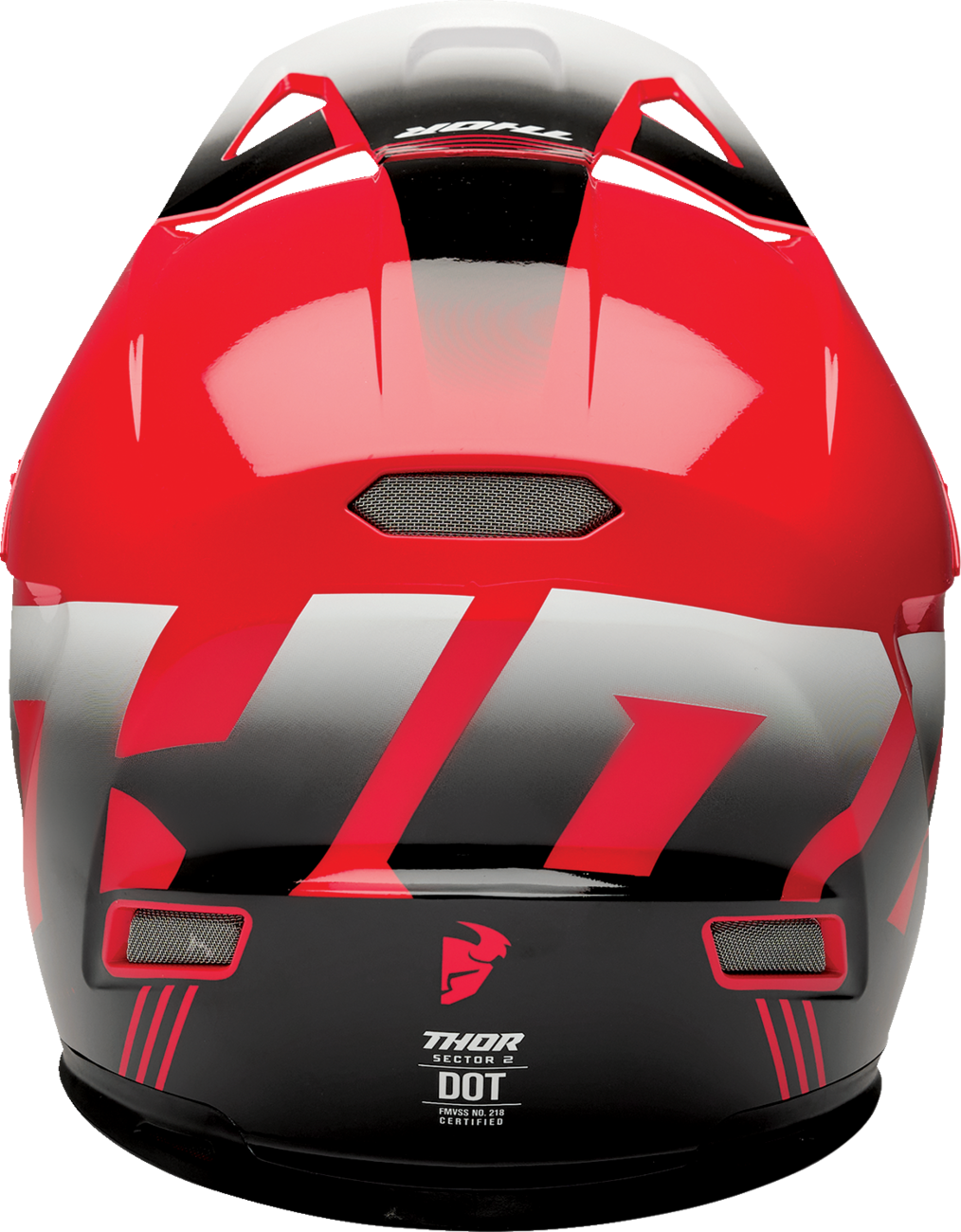 THOR Sector 2 Helmet - Carve - Red/White - XS 0110-8105