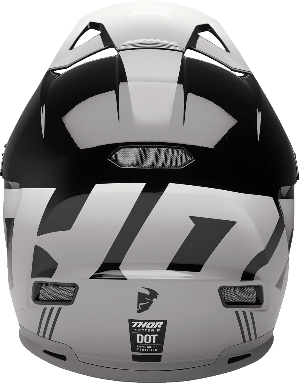 THOR Sector 2 Helmet - Carve - Black/White - XL 0110-8117