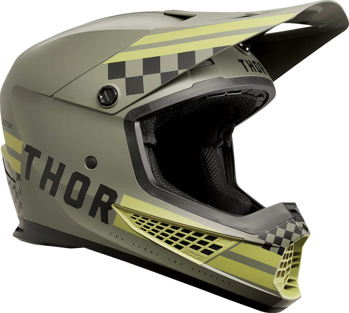 army of 2 motorcycle helmet THOR Sector 2 Helmet - Combat - Army/Black