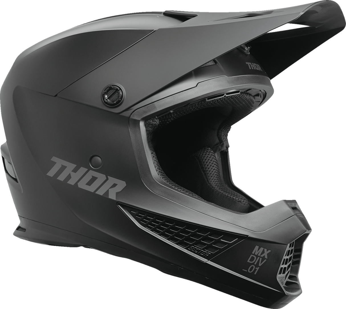 THOR Sector 2 Helmet - Blackout - Small 0110-8154