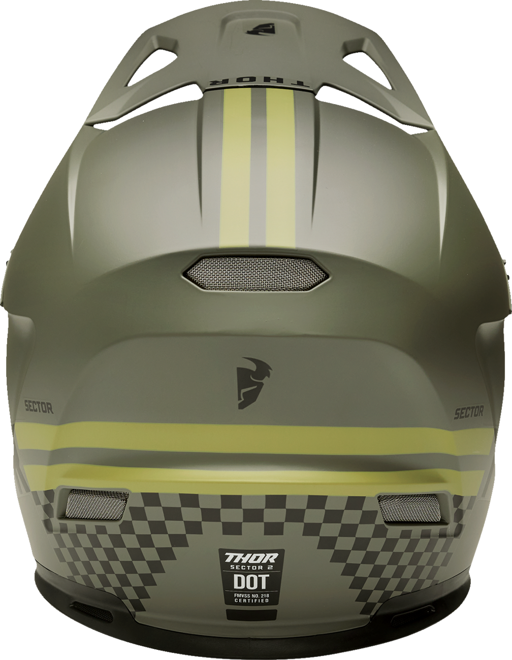 THOR Sector 2 Helmet - Combat - Army/Black - 2XL 0110-8150