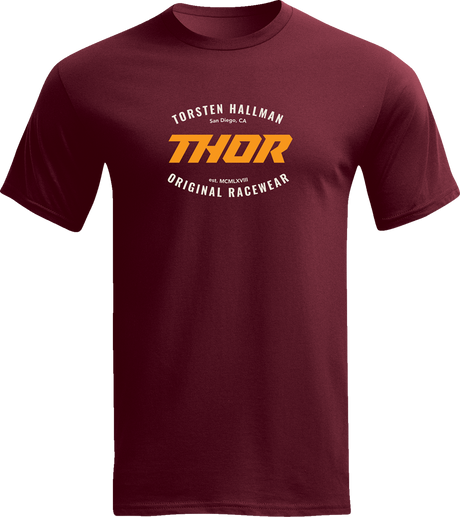 THOR Caliber T-Shirt - Maroon - Large 3030-23563