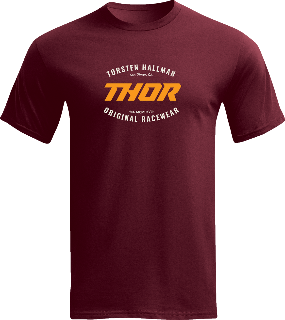 THOR Caliber T-Shirt - Maroon - Small 3030-23561