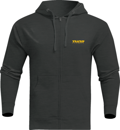 THOR Formula Zip-Up Fleece Sweatshirt - Heather Charcoal - Small 3050-6668
