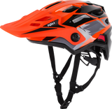 KALI Child Maya Full Face Helmet - Race - Gloss Orange/Gray/Black - OS 0221923312