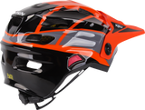 KALI Child Maya Full Face Helmet - Race - Gloss Orange/Gray/Black - OS 0221923312