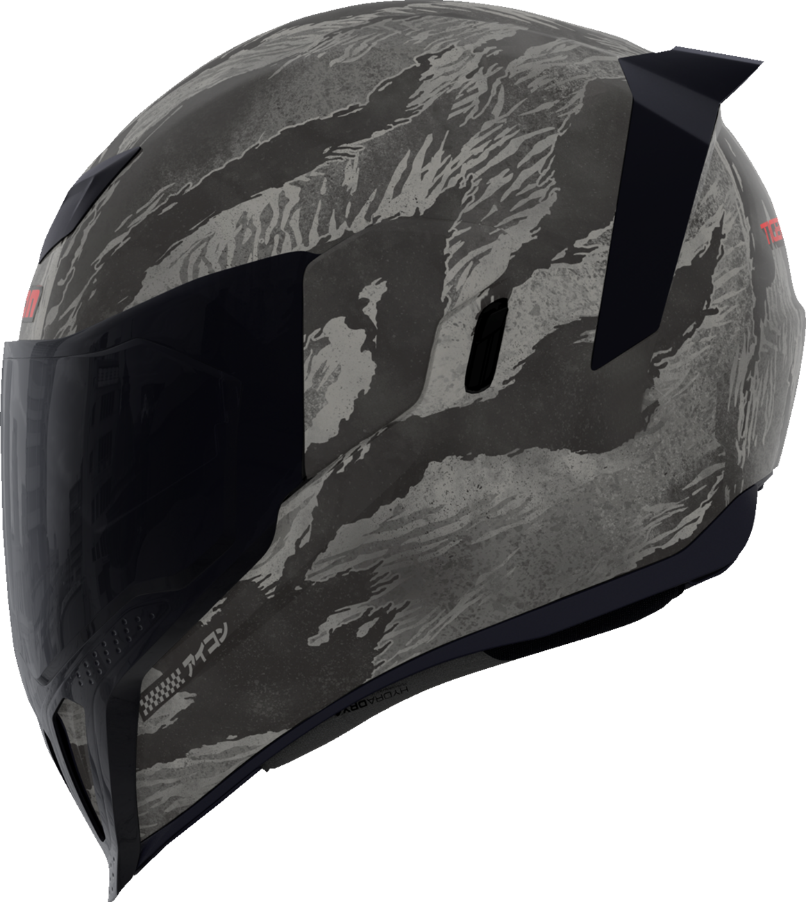 icon airflite helmet white ICON Airflite Helmet - Tiger's Blood - MIPS - Gray