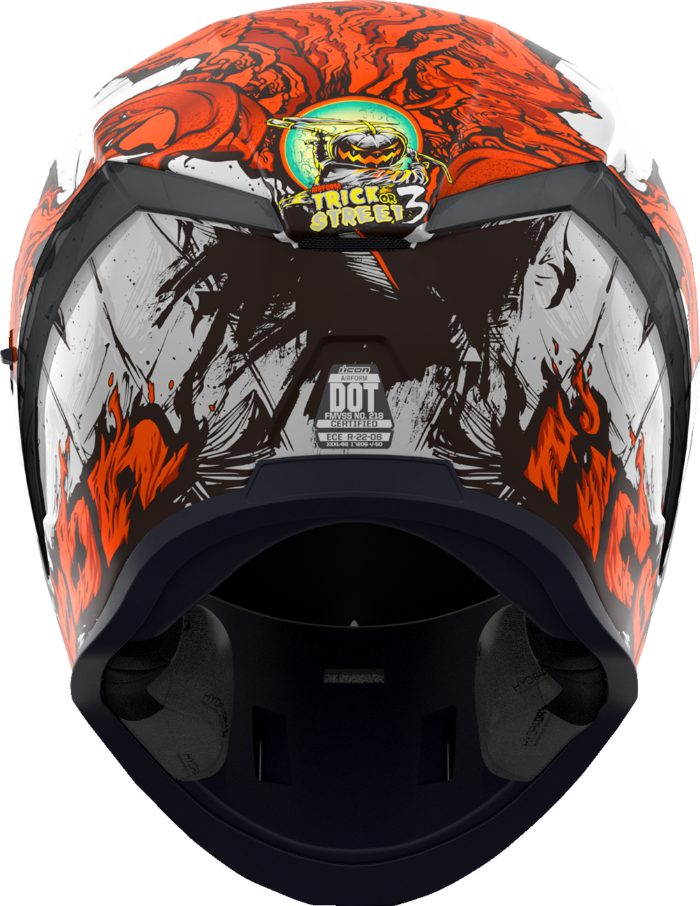 ICON Airform Helmet - Trick or Street 3 - White - 3XL 0101-16253