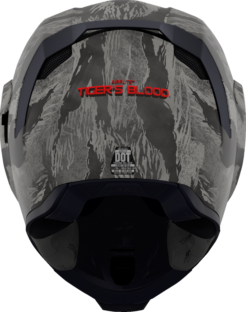 ICON Airflite Helmet - Tiger's Blood - MIPS - Gray - XS 0101-16240