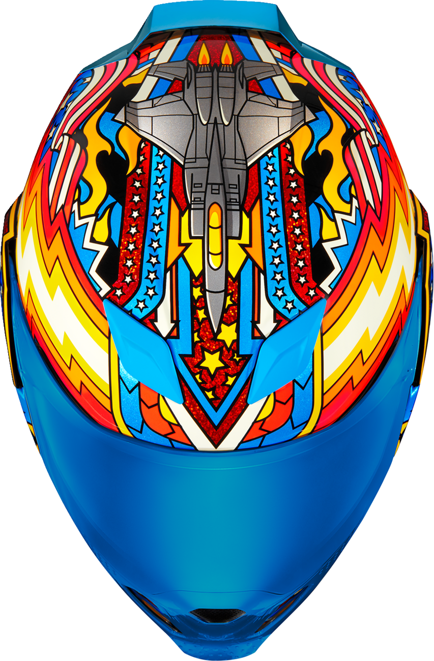 ICON Airflite Helmet - Fly Boy - Blue - 3XL 0101-16016