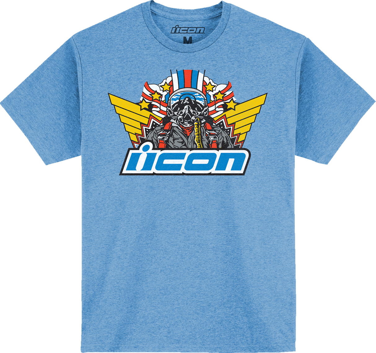 ICON Flyboy T-Shirt - Blue - XL 3030-23469