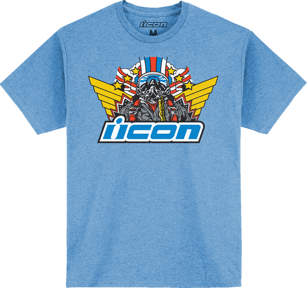 ICON Flyboy T-Shirt - Blue - 2XL 3030-23470