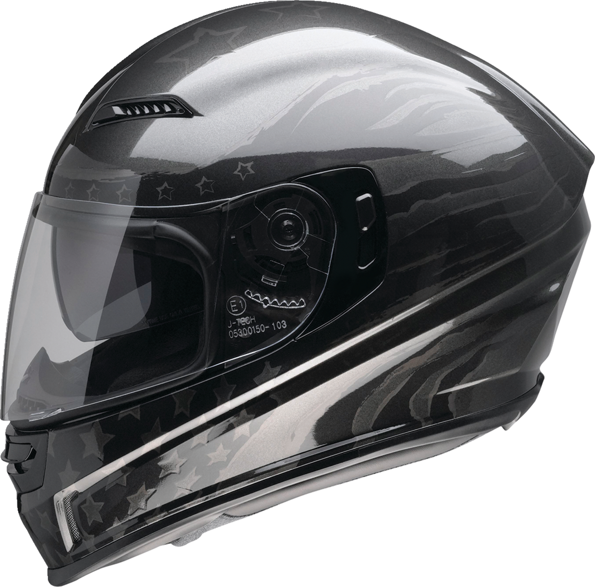 Z1R Jackal Helmet - Patriot - Stealth Z1R Jackal Helmet - Patriot - Stealth