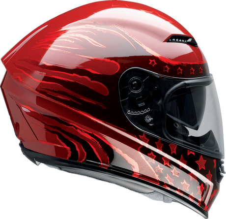 Z1R Jackal Helmet - Patriot - Red - Large 0101-15422
