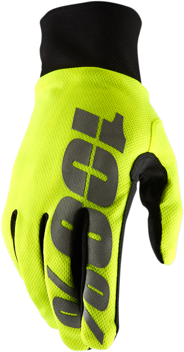 Hydromatic Waterproof Gloves - Yellow - Small