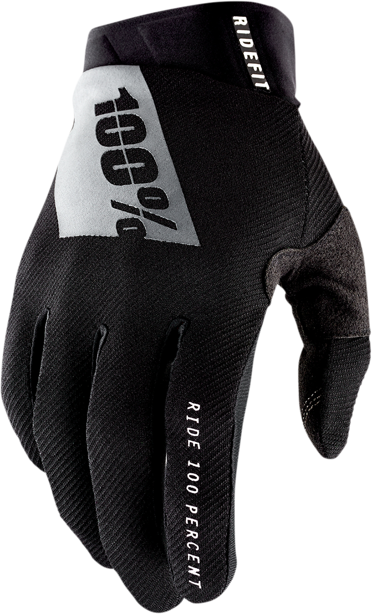 Ridefit Gloves - Black - Small