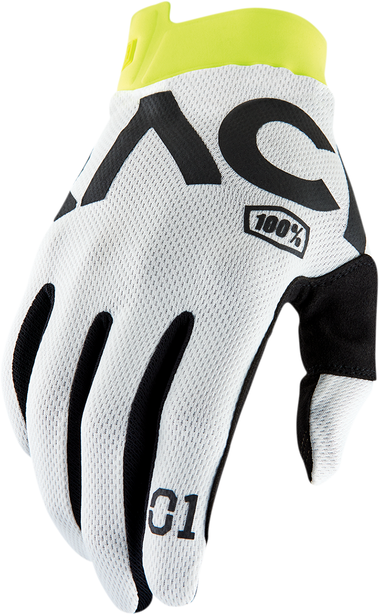 Racr iTrack Gloves - White - Large