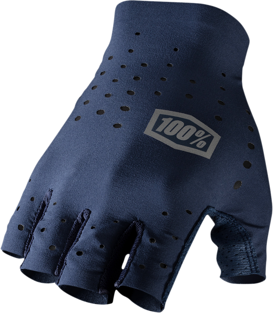 Sling Short Finger Gloves - Navy - 2XL