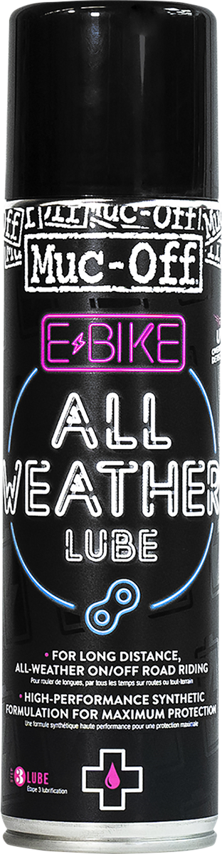 Ebike All-Weather Lube - 8.4 U.S. fl oz. - Aerosol