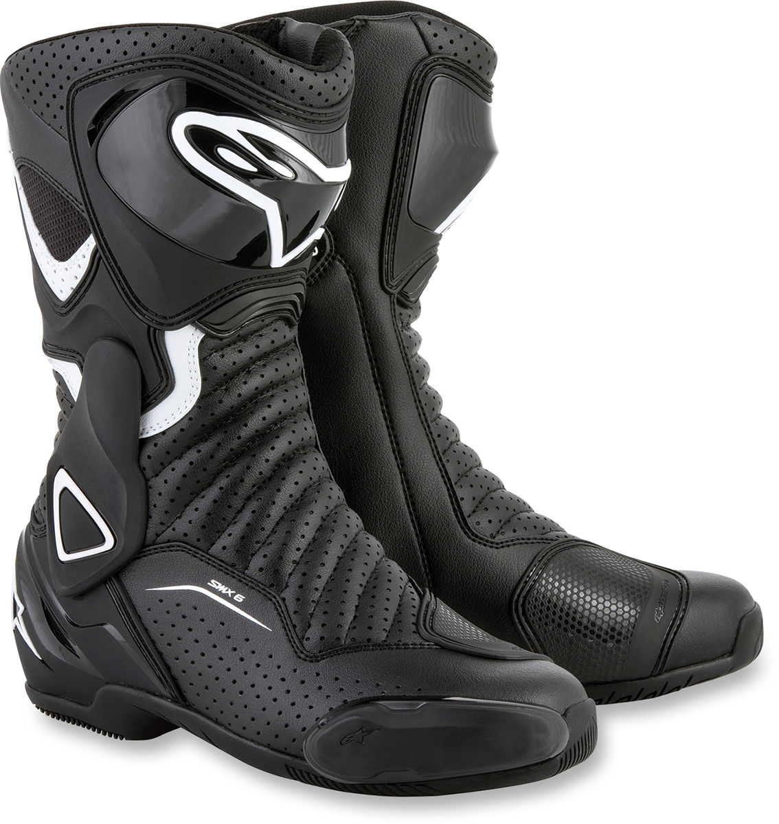 ALPINESTARS SMX-6  v2 Vented Boots - Black/White - US 5.5 / EU 36 2223117-122-36