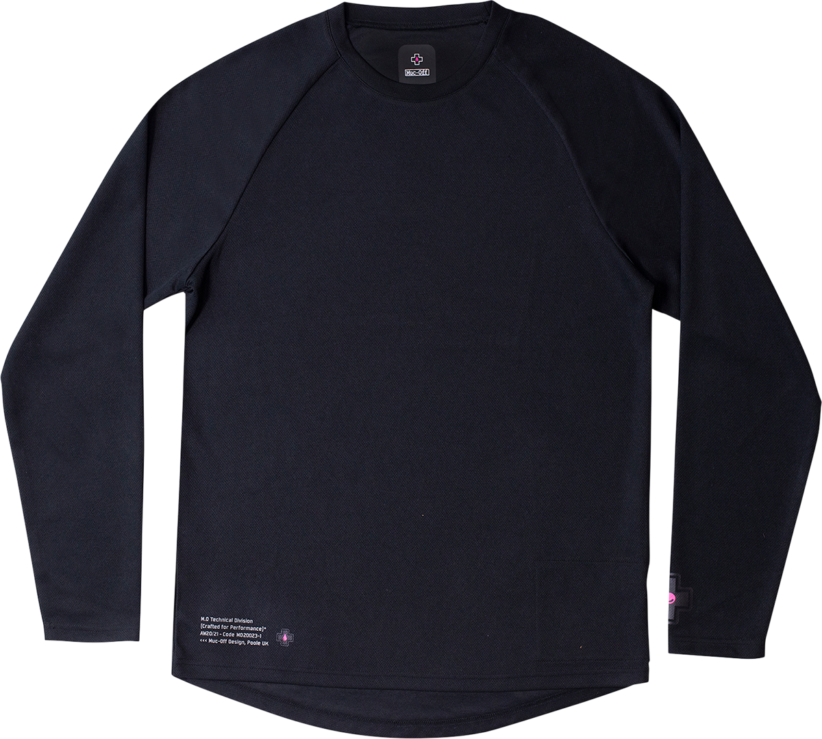 Riders Long-Sleeve Jersey - Black - Large