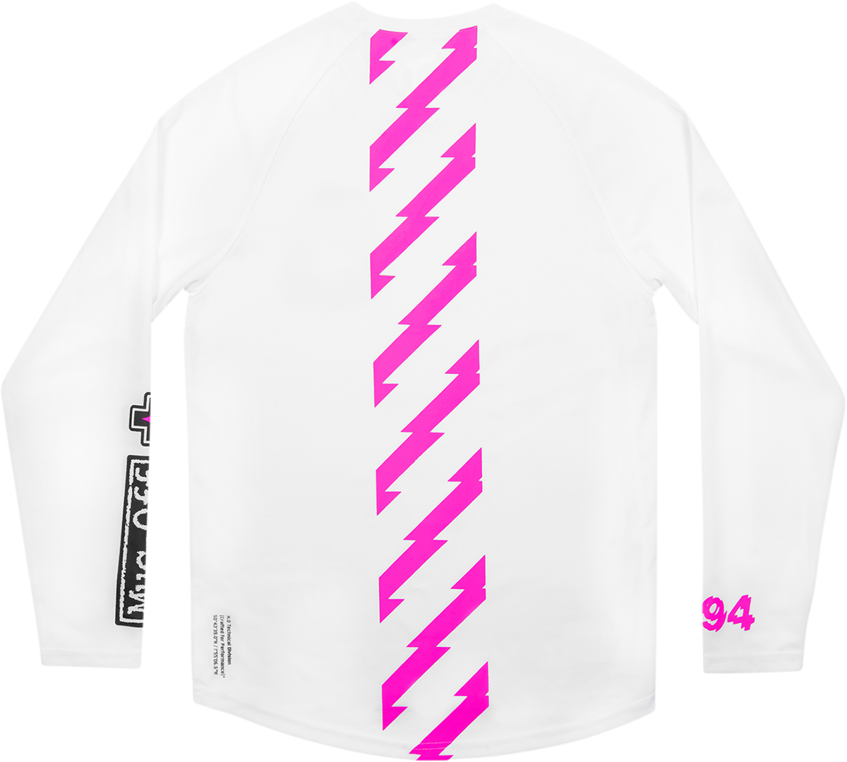 Riders Long-Sleeve Jersey - White - 2XL