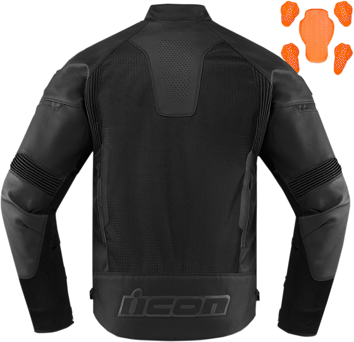 ICON Contra2 Perf CE Jacket - Stealth - Small 2810-3660