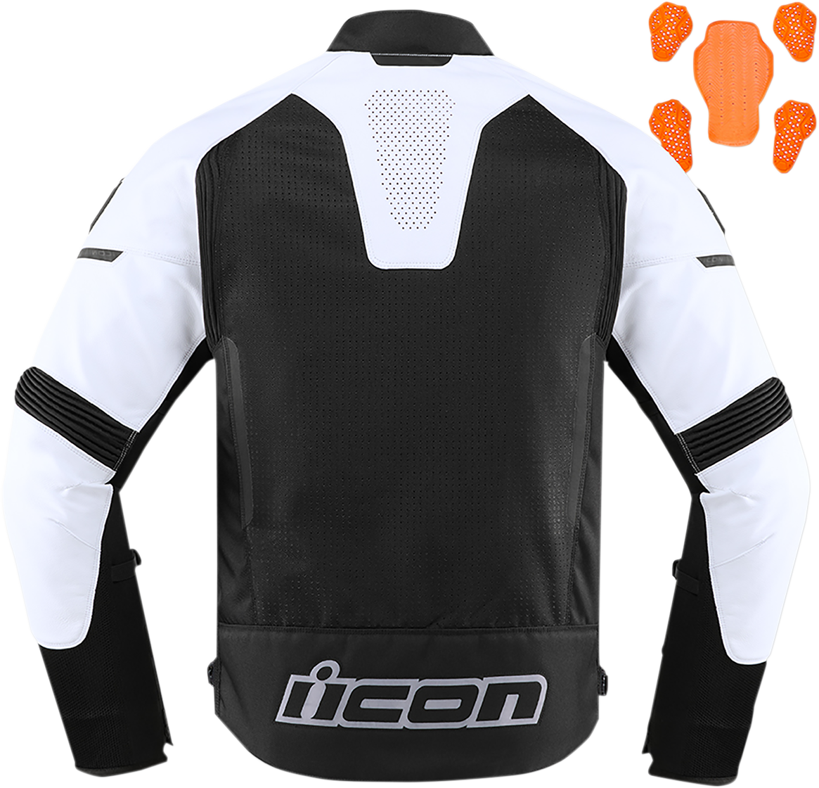 ICON Contra2 Perf CE Jacket - White - Medium 2810-3667